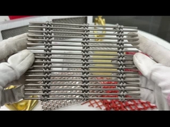 SHUOLONG অভ্যন্তরীণ স্টেইনলেস স্টীল বোনা জাল আবরণ প্যানেল অ্যান্টি সংঘর্ষ