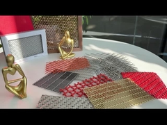 টেকসই PVDF Woven Wire Mesh প্যানেল আবহাওয়া প্রতিরোধী