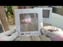 0.3 মিমি পুরু 120 মিটার গ্লাস ল্যামিনেটেড অভ্যন্তরীণ তারের জাল এসজিএস সাধারণ বোনা