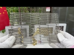 10ft SUS SS430 সজ্জা ইস্পাত জাল জন্য মন্ত্রিসভা দরজা