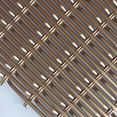 Antique Bronze Plated Stainless Steel Panel Featuring Cable Structure 1 7 Option for Signage Panels and Display Fixtures