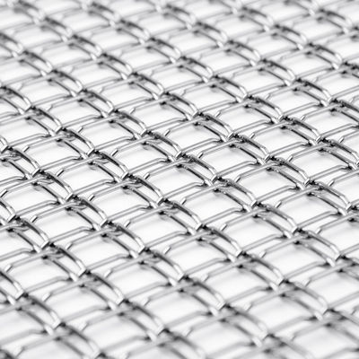 স্কয়ার Anodizing আলংকারিক স্টেইনলেস স্টীল জাল তারের বয়ন