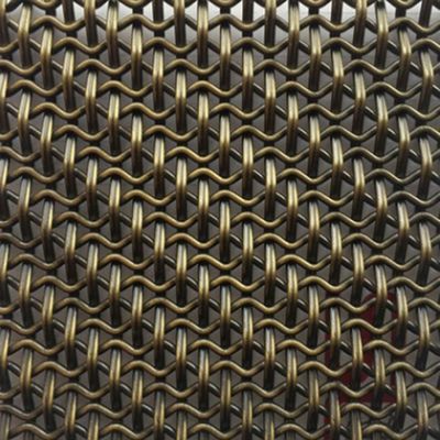 গ্যালভানাইজড স্টিল ওয়েভড মেটাল প্যানেল 0.5mm-6mm তারের ব্যাসার্ধ
