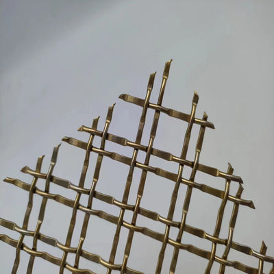 400 Mesh Pvd গোল্ড ডেকোরেটিভ মেটাল Mesh বাণিজ্যিক অ্যাপ্লিকেশন জন্য