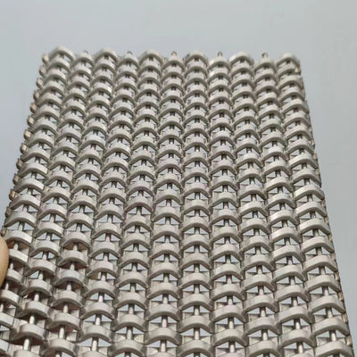 আলংকারিক 2mesh অভ্যন্তরীণ তারের জাল 0.5-2m লিফট কেবিন জন্য