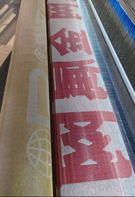 উচ্চ স্থায়িত্ব Woven Wire Mesh Mural জন্য 3d Mesh ফ্যাব্রিক