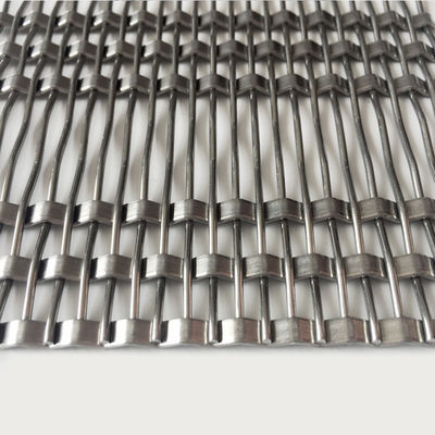 0.8mm 2.0mm তারের ব্যাসার্ধ স্টেইনলেস স্টীল স্থাপত্য জাল সহজ ইনস্টলেশন