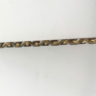 তারের ব্যাসার্ধ 0.8mm 2.0mm স্টেইনলেস স্টীল জাল প্যানেল কভার প্রাচীর জন্য প্লেইন Weave