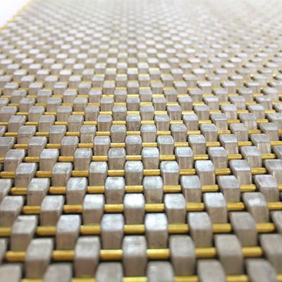 তারের ব্যাসার্ধ 0.8mm 2.0mm স্টেইনলেস স্টীল জাল প্যানেল কভার প্রাচীর জন্য প্লেইন Weave