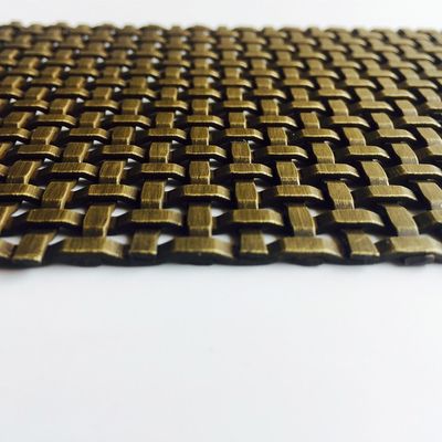 স্টেইনলেস স্টীল প্রসাধনী Woven Wire Mesh জন্য দৈর্ঘ্য 30m-100m মধ্যে আর্ট ইনস্টলেশন জন্য আসবাবপত্র ক্যাবিনেটের দরজা