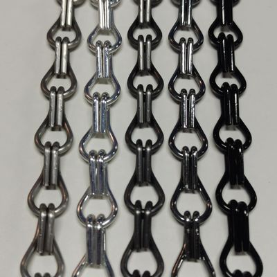 নমনীয় অ্যালুমিনিয়াম চেইন ফ্লাই স্ক্রিন গুদাম কারখানা এবং বাণিজ্যিক ভবন যা পোকামাকড় নিয়ন্ত্রণ প্রদান করে