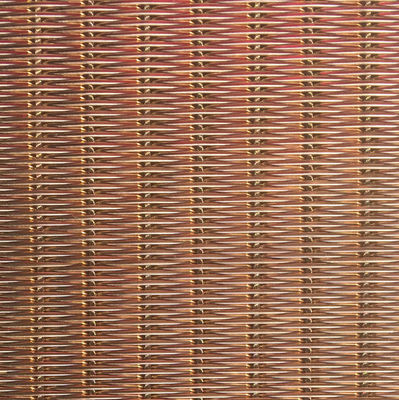 ক্ষয় প্রতিরোধী বৃত্তাকার সজ্জা Woven Wire Mesh সুন্দর দীর্ঘস্থায়ী প্রসাধন