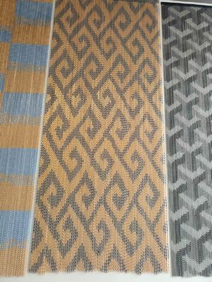 রেল এবং অন্যান্য ফিটিংস সহ কাস্টম অ্যালুমিনিয়াম চেইন ফ্লাই স্ক্রিন