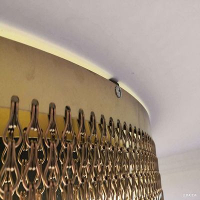 দরজার জন্য শক্তিশালী এবং টেকসই ধাতব চেইন মাছি পোকা মশা দরজার পর্দা