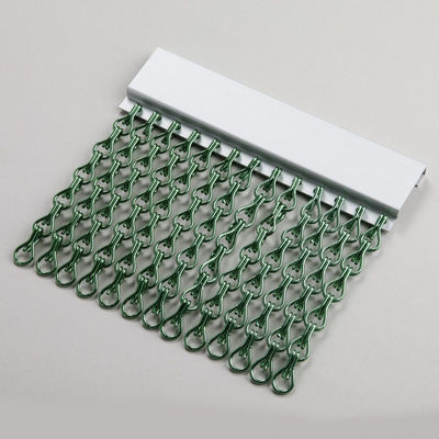 দরজার জন্য শক্তিশালী এবং টেকসই ধাতব চেইন মাছি পোকা মশা দরজার পর্দা