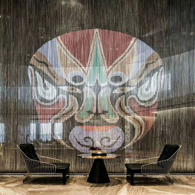 খাদ্য প্রক্রিয়াকরণ প্ল্যান্টের জন্য আদর্শ শক্তিশালী এবং টেকসই অ্যালুমিনিয়াম চেইন ফ্লাই স্ক্রিন