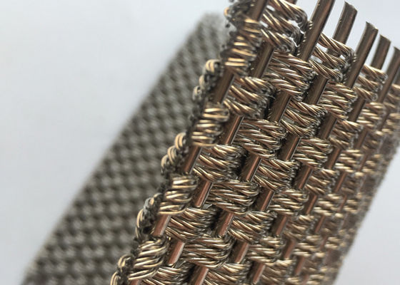Crimped 5.5 মিমি আলংকারিক স্থাপত্য বোনা তারের জাল বিরোধী জারা