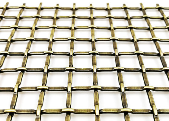 316 স্টেইনলেস স্টীল আলংকারিক ধাতু জাল শীট 2''X2'' 8 ফুট দৈর্ঘ্য