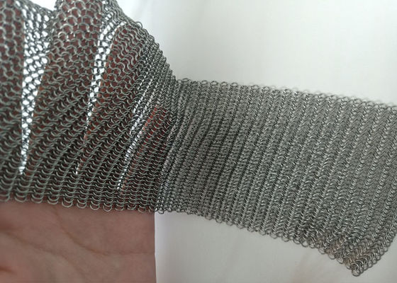 আলংকারিক Chainmail রিং জাল পর্দা পর্দা বিল্ডিং Facades প্রাকৃতিক রঙ