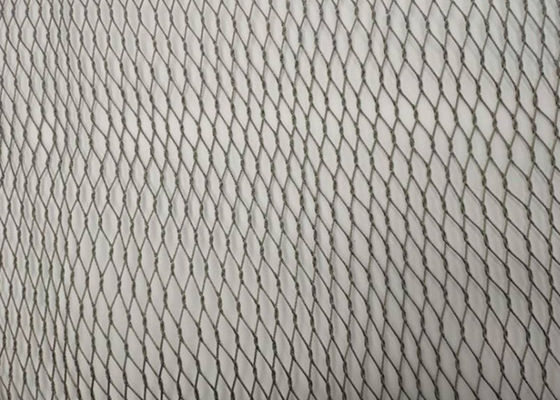 50x50mm অ্যান্টিরাস্ট নমনীয় তারের মেশ 1.6 মিমি ডায়া ব্রেইডেড ওয়্যার মেশ বার্ড স্ক্রীন