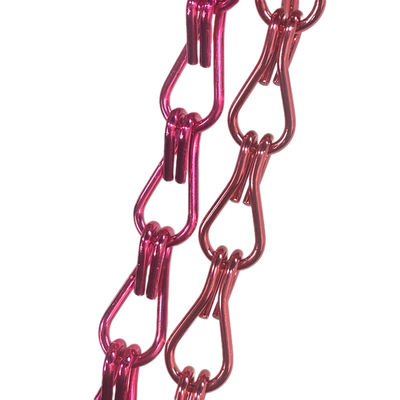 অ্যালুমিনিয়াম 20mm ধাতু চেইন পর্দা রুম বিভক্ত জন্য নমনীয় আলংকারিক তারের জাল