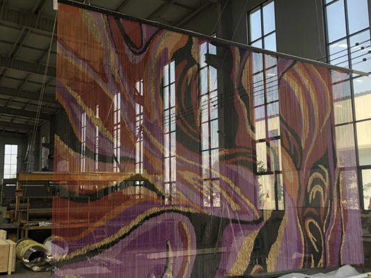 High Strength Aluminium Chain Fly Screen Designed to Meet Industrial Safety Standards